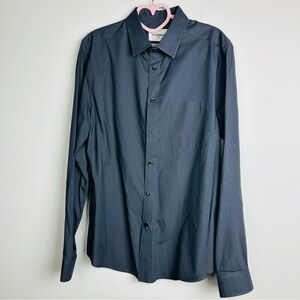 Goodfellow & Co Men's Blue Button Down Dress Slim Shirt